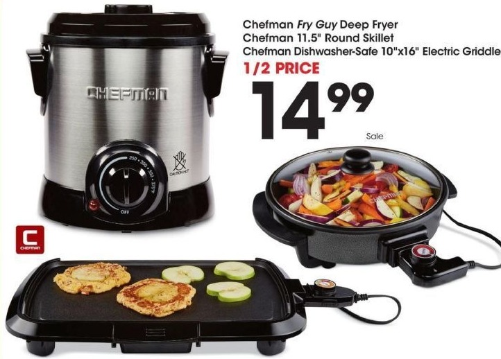 Fred Meyer Black Friday: Chefman Fry Guy Deep Fryer, 11.5 ...