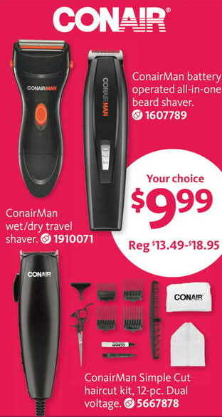 Aafes Black Friday Conair Man All In One Beard And Mustache Trimmer For 9 99