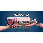 3/29 Jersey Mikes is giving 100% of Sales to Charity