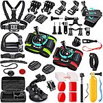 51-in-1 Sport Camera Accessories Kit for GoPro Series,60% Off+FSSS $10.39