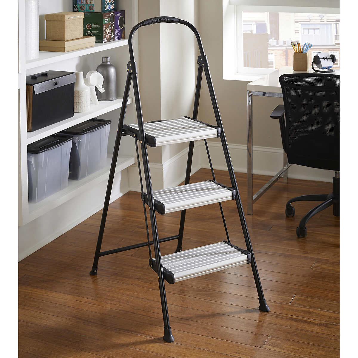 Costco - COSCO 3 Wide Step Folding Step Stool $19.99 (B&M)