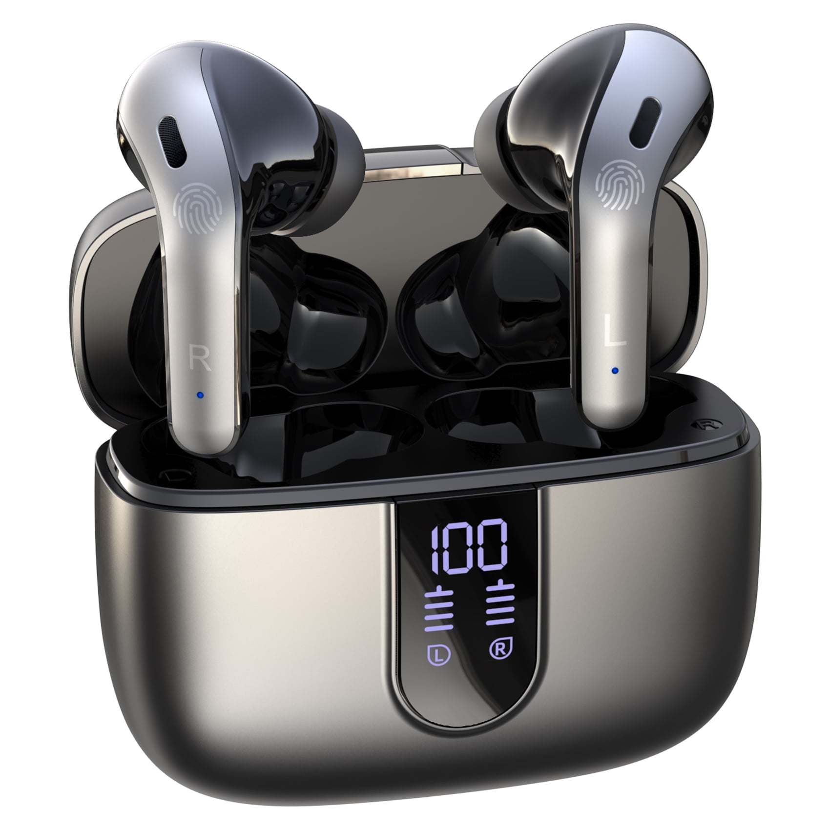 Walmart: VEATOOL Bluetooth Headphones True Wireless Earbuds (60H Playback, Wireless Charging Case, IPX7 Waterproof) $17.99