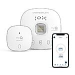 Amazon Prime Big Deal: CHAMBERLAIN Smart Garage Control - Wireless Garage Hub and Sensor with Wifi &amp; Bluetooth - Smartphone Controlled, myQ-G0401-ES, White $18.99