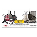 Kohl's Black Friday: Faberware High Performance 17-pc Nonstick Cookware Set for $49.99 after $20.00 rebate
