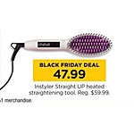 Kohl's Black Friday: Instyler Straight UP Heated Hair Straightening Tool for $47.99