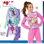 Walmart Black Friday: Girls' Character 2-pc Sleep Set, Size 4 - 16 for $4.75
