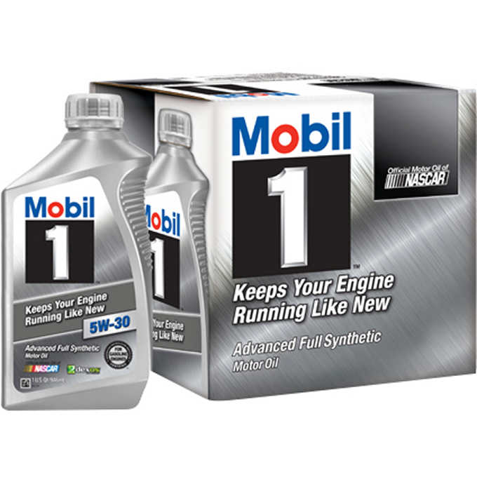 Costco Mobil 1 Full Synthetic 6 Quart Packs $16.69 After 