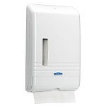 Kimberly-Clark Professional 06904 White SlimFold Folded Lockable Towel Dispenser - $1.37 + Free Shipping