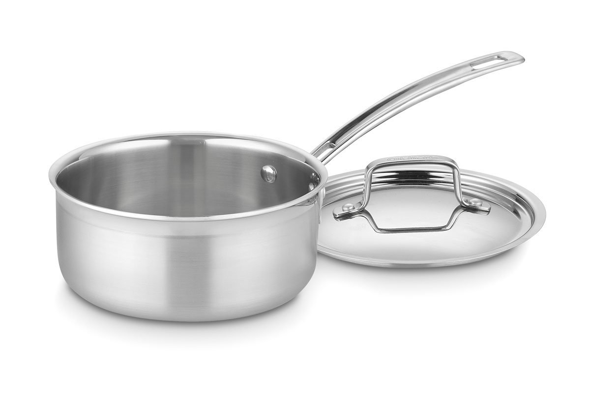 1.5-Quart Cuisinart MultiClad Pro Stainless Steel Saucepan w/ Cover $17.95 + Free Shipping w/ Prime Amazon.com