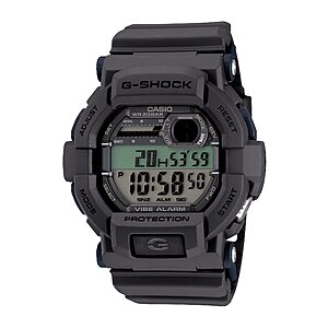 Casio G-Shock Quartz Watch with Resin Strap, Grey, 18 (Model: GD350-8), Black $87