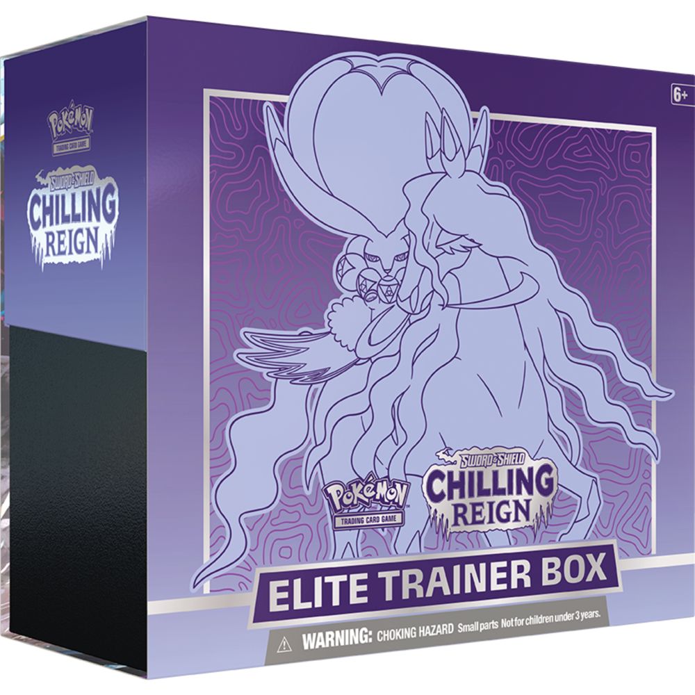 Pokemon TGC Chilling Reign Elite Trainer Box Shadow or Ice Rider Calyrex $39.99 at Walmart.com FREE Shipping