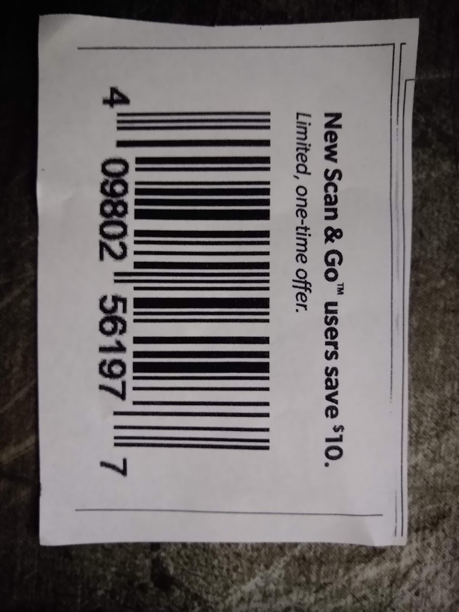 Sams Club - Save $10 with Scan & Go First time users