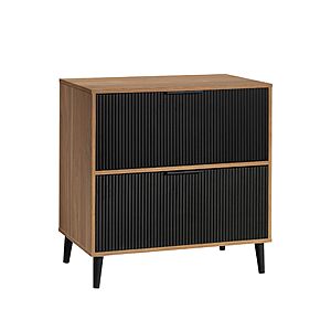 Sauder Ambleside Lateral File Cabinet (Serene Walnut Finish) 2 + Free Shipping