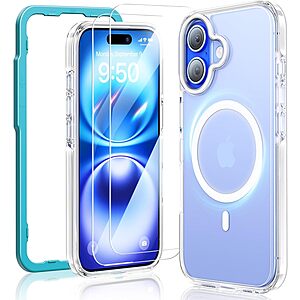 Smartdevil Magnetic MagSafe Case w/ 2-Pack Screen Protectors (for iPhone 17 Series, 16 Series & Air) from $4.98 + Free Shipping w/ Prime or on $35+