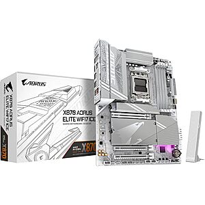 GIGABYTE X870 AORUS Elite WIFI7 ICE AMD AM5 LGA 1718 Motherboard 0 + Free Shipping