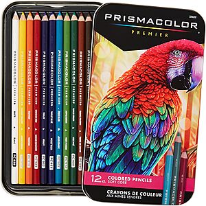 S&S] $7.90:12-Pack Prismacolor Premier Colored Pencils at Amazon