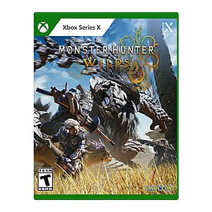 Monster Hunter Wilds Standard Edition (Xbox Series X, PlayStation 5) from $27 + Free Shipping