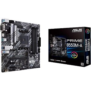 ASUS PRIME B550M-A WIFI II Micro-ATX DDR4 Motherboard $80 + Free Shipping
