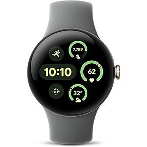 41mm Google Pixel Watch 3 Wi-Fi Smartwatch $170 + Free S&H
