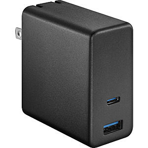 Best Buy Essentials 100W 2-Port Wall Charger (1x USB-C + 1x USB-A) $18 + Free S&H