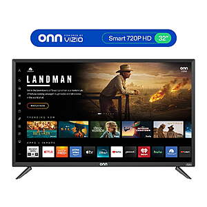 32" onn 720P HD VIZIO Smart TV $68 + Free S&H