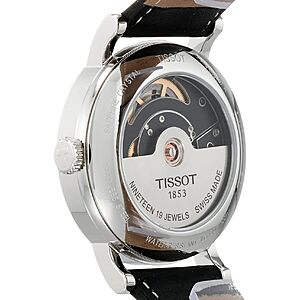 Tissot Men s Everytime Desire Auto 316L Automatic Watch Black