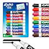 EXPO Dry Erase Markers, Low Odor Ink, Assorted Colors, Chisel Tip, 8 Count - YMMV $1