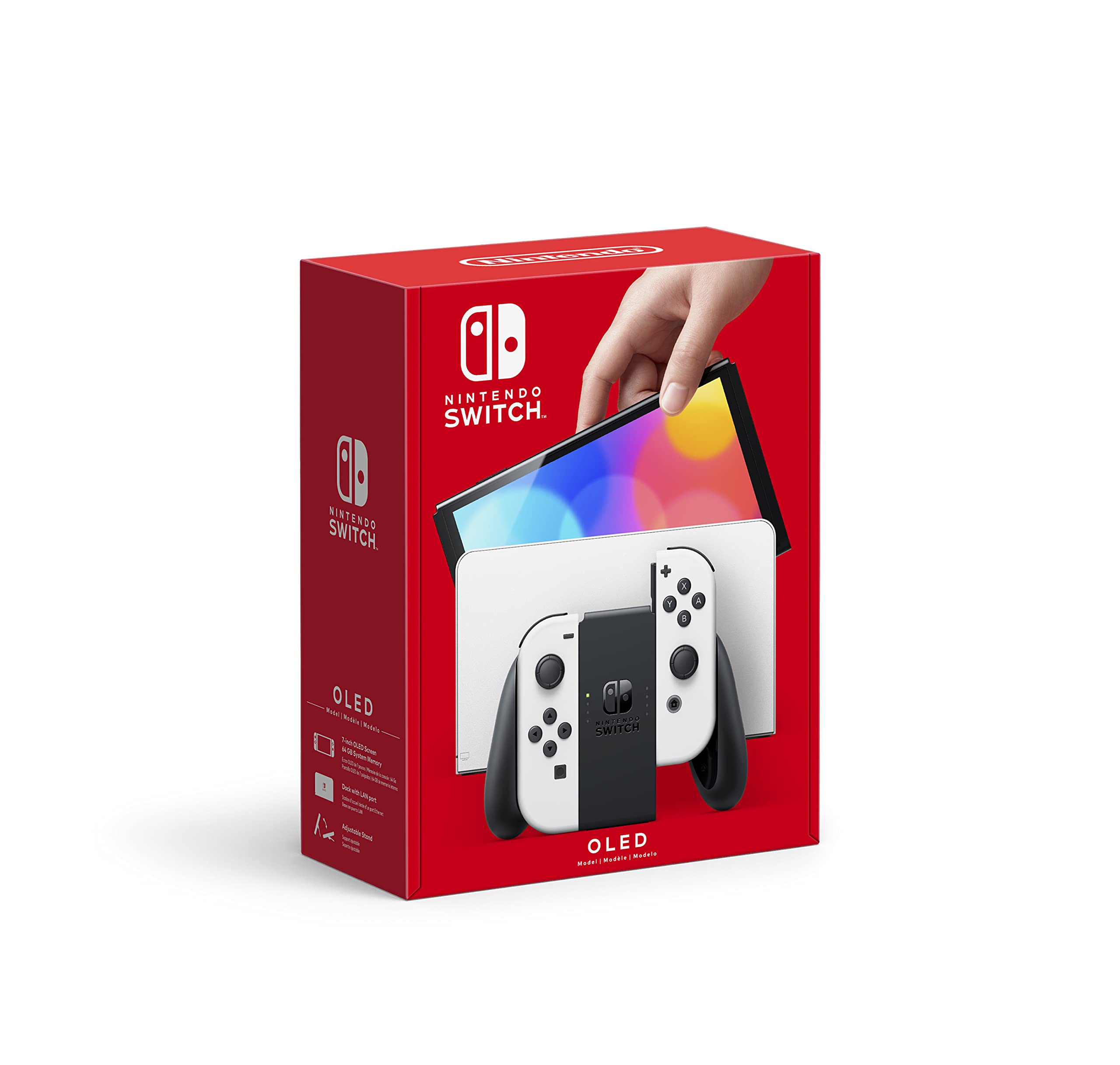 Nintendo Switch – OLED Model w/ White Joy-Con - NEW - Ships from Amazon 3rd Party Seller - $328.60
