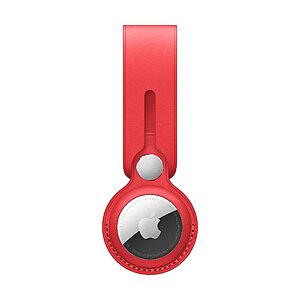 AirTag Leather Loop - (Product) RED $  9.04