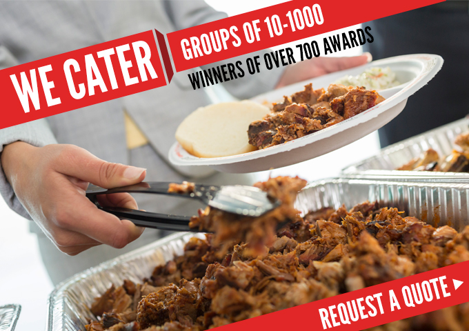 20% OFF TO GO order of $19.99 or more at Famous Dave's BBQ 