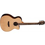 Washburn Woodline Solid Cedar Top Acoustic Electric Guitar w/ free Pro hardcase!  $399 at WMS