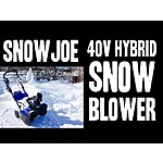 $250 + Tax Delivered -- Snow Joe iON18SB-HYB 40V 4.0 Ah Hybrid Cordless or Electric Cordless Snow Blower, 18&quot; - Delivered for New Jet customers with discount code