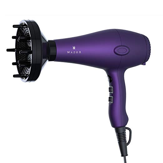 Wazor Hair Dryer 1875W Ceramic Negative Ionic Blow Dryer - $16.76 AC FS with Prime