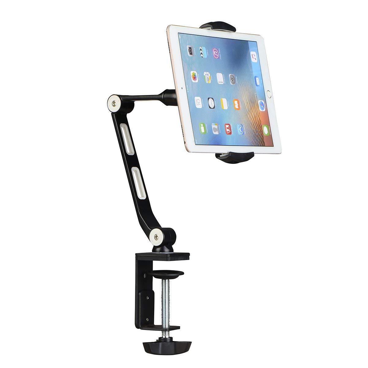 Aluminum Tablet Desk Mount Stand for Phones and Tablets - $19.99 FS w/ Prime