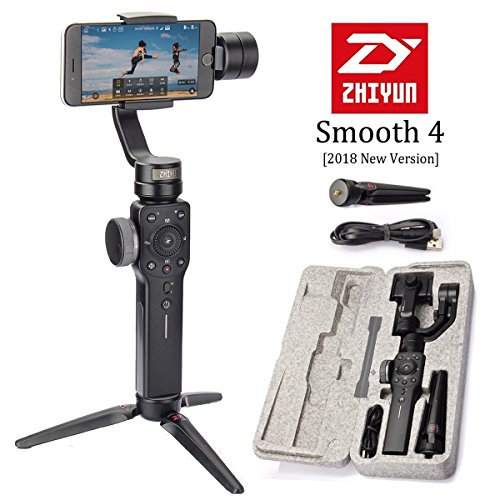 Zhiyun Smooth 4 Handheld Smartphone Gimbal Stabilizer (Black) - $95.20 FS w/ Prime - Slickdeals.net