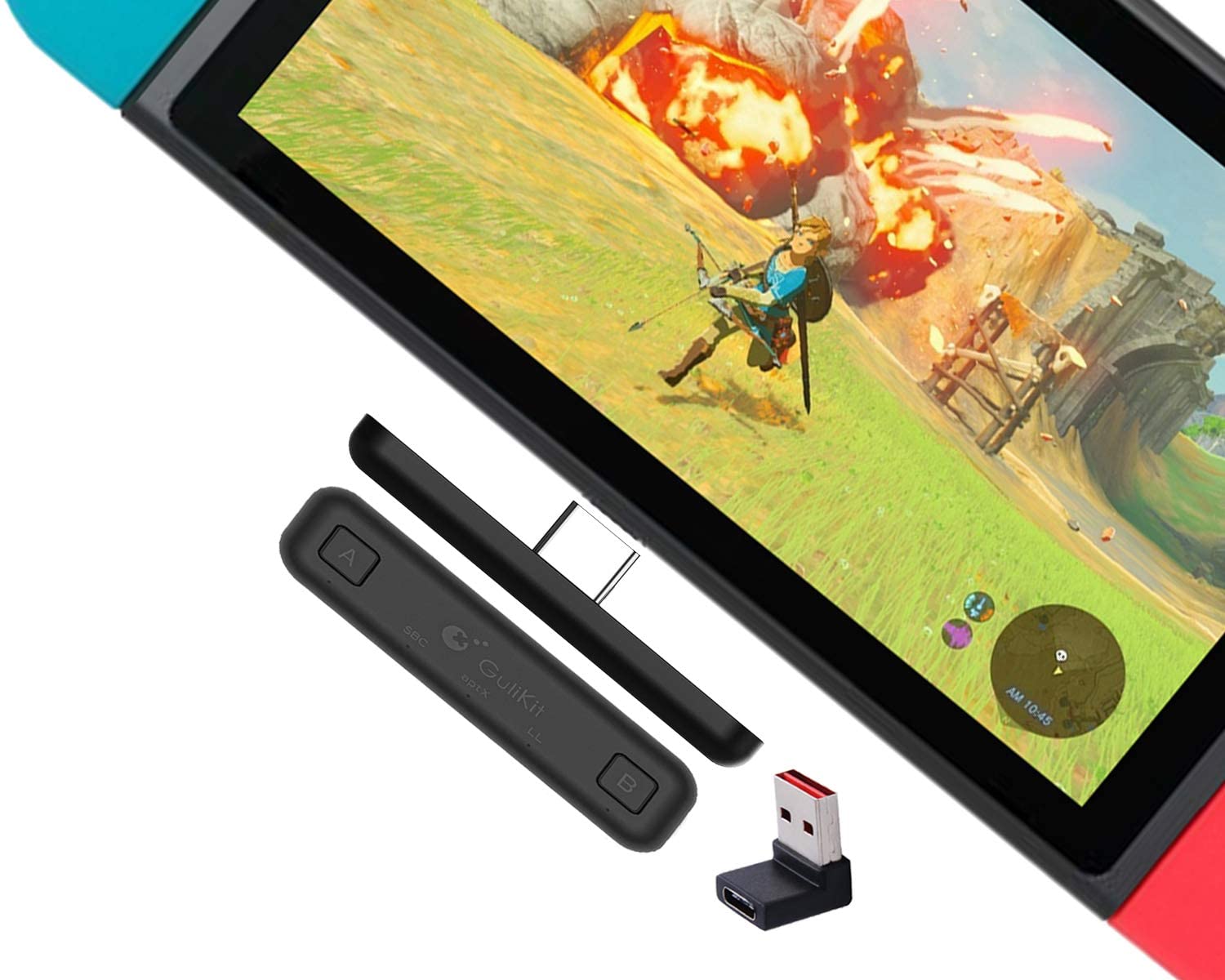 Kuxiu Gulikit Bluetooth Adapter for Nintendo Switch & Lite/PS4/PC/MAC - $22.11 FS w/ Prime