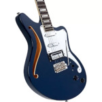 D'Angelico Premier Series Bedford SH Limited-Edition Electric Guitar With Tremolo Navy Blue $399