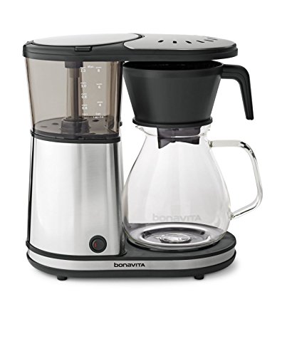 Bonavita BV1901GW 8-Cup Coffee Maker w/Glass Carafe and Warming Plate $79.99