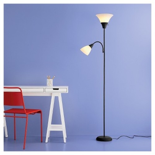 Torchiere With Task Light Floor Lamp Room Essentials 8 39 Ship