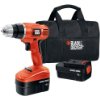 Black &amp; Decker GCO18SB-2 18-Volt NiCad 3/8-Inch Cordless Drill/Driver with 2 Batteries and Storage Bag: $42 + FS @ Amazon