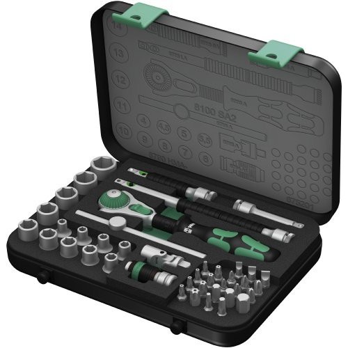 Wera 8100 SA 2 Zyklop 1/4" Metric Ratchet Set (41-Pieces ): $148 @ Amazon $147.99
