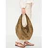 Oversized Faux-Suede Hobo Bag $7.47