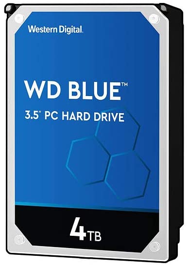 WD Blue PC Hard Drive 4TB SMR  - 5400 RPM,  WD40EZAZ $59.99 Amazon