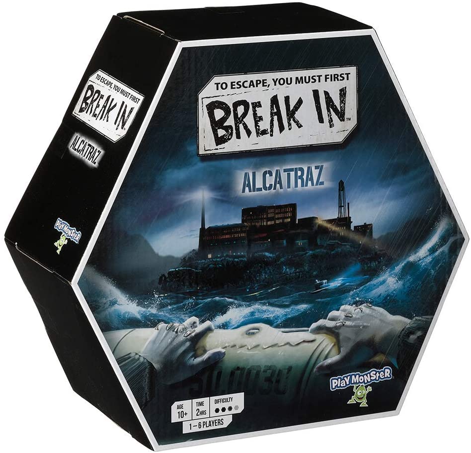 Playmonster Break In: Alcatraz Board Game $4.44 + Free Shipping w/ Prime or orders $25+