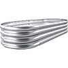 Prime Members: Land Guard 4' x 2' Galvanized Raised Garden Bed Planter Box Kit $26.66 + Free Shipping