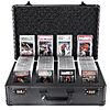 Graded Card Storage Box 4 Slots w/ Display Trading Card Case &amp;amp; Coded Lock $42.64 + Free Shipping