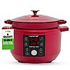 6-Quart 1500W Electric Dutch Oven 5-in-1 Enamel Coated Cast Iron Pot  (Red) $29.99 + Free Shipping w/ Prime