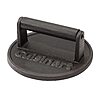 Cuisinart 6.5" Cast Iron Smashed Burger Press Tool (Round)