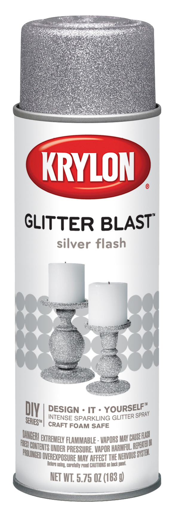 5.75oz Krylon Glitter Blast Craft Spray (Silver Flash) $1.50 + Free Shipping w/ Walmart+ or on orders $35+