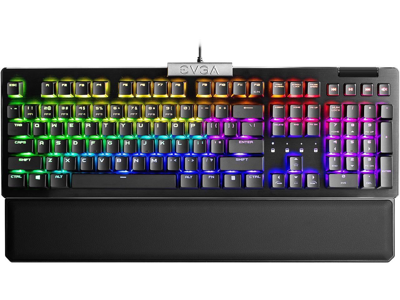 EVGA Z15 RGB Backlit LED Hot Swappable Mechanical Gaming Keyboard (Kailh Speed Silver Switches, 821-W1-15US-KR) $60 + Free Shipping